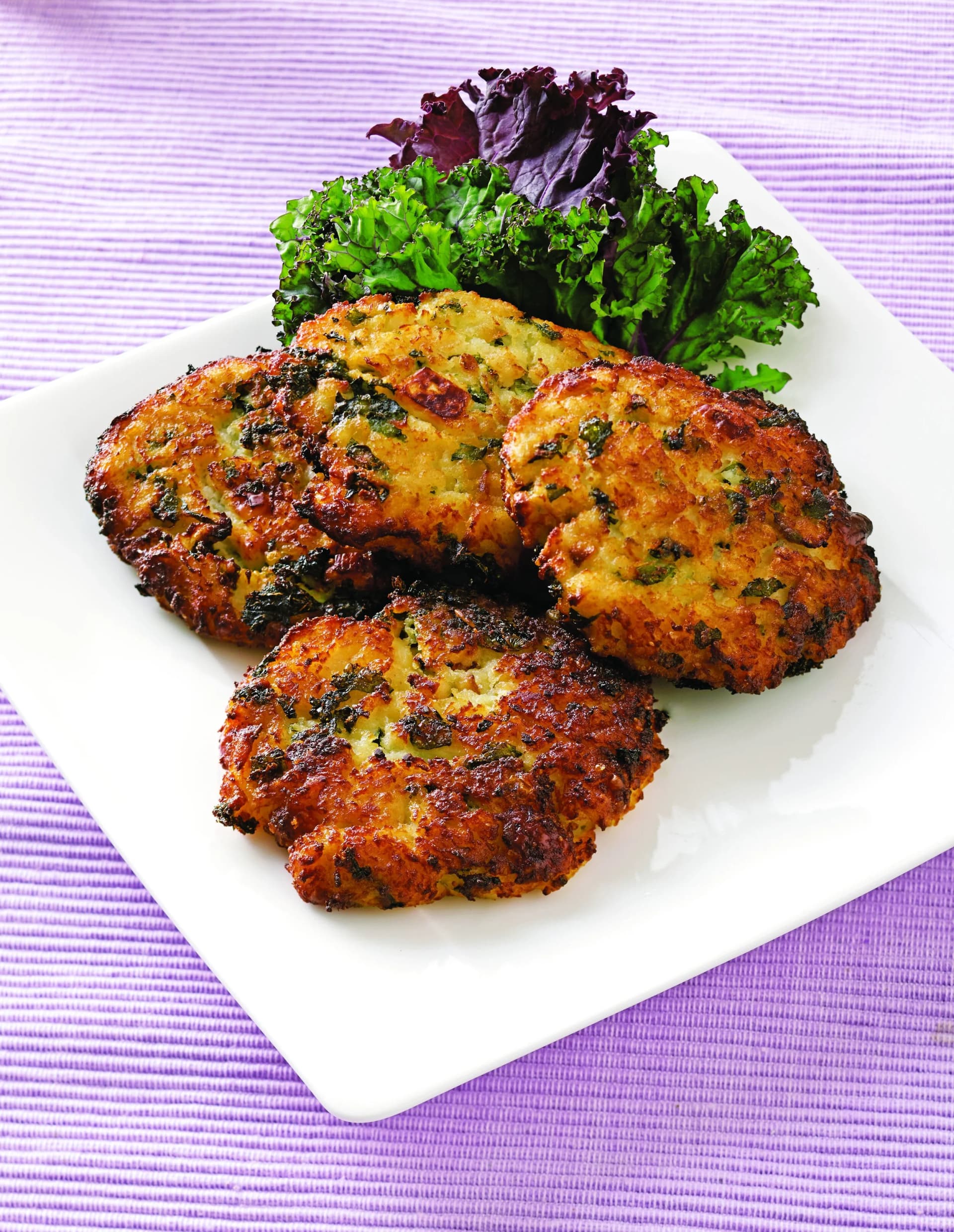 Passover Potato Pancakes with Leeks, Feta Cheese and Mashed Potatoes